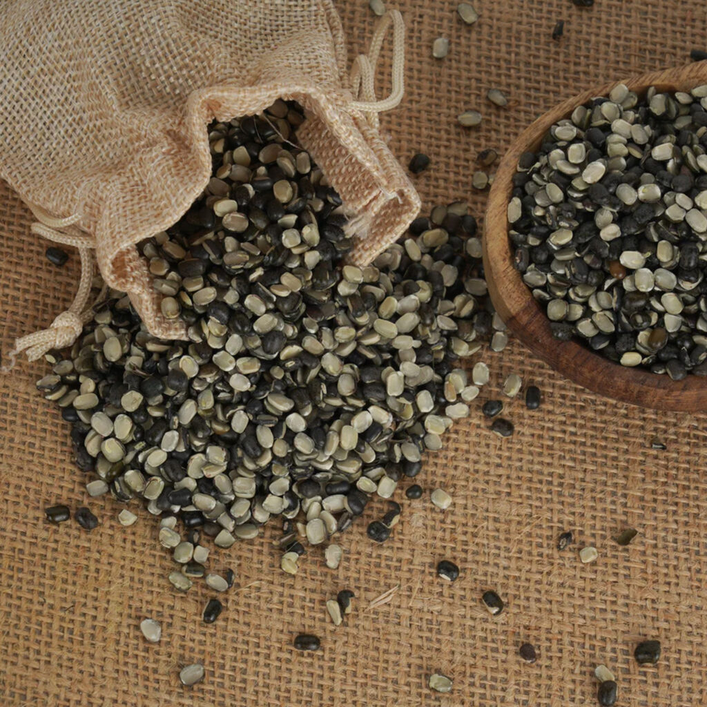 Black Gram Beans, Split black gram, Split and Skinned black gram (Urad Dal)